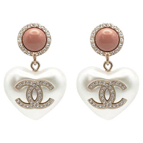 red coco chanel earrings|coco chanel earrings for sale.